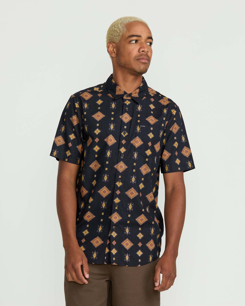 MEN'S DESERT DOBBY SHORT SLEEVE SHIRT