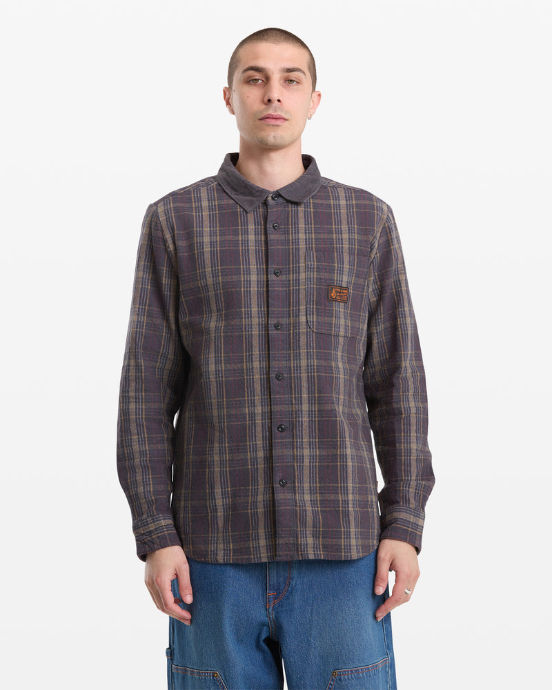 MEN'S STONEVISE PLAID LONG SLEEVE