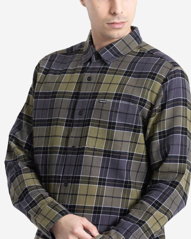 MEN'S CADEN PLAID LONG SLEEVE SHIRT - Image 3
