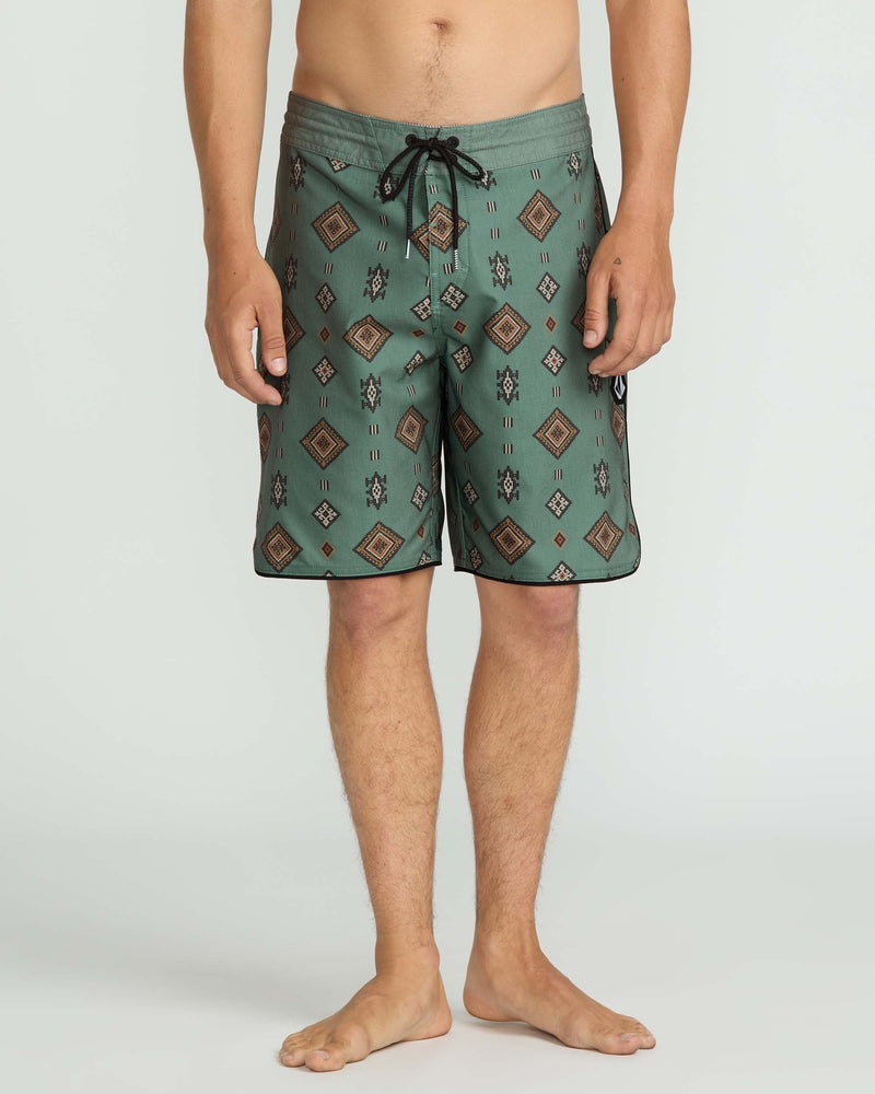 MEN'S DESERT DOBBY STONEY 19" TRUNKS