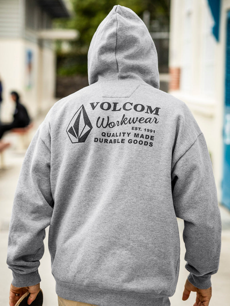 MEN'S VOLCOM WORKWEAR PULLOVER HOODIE - Image 9