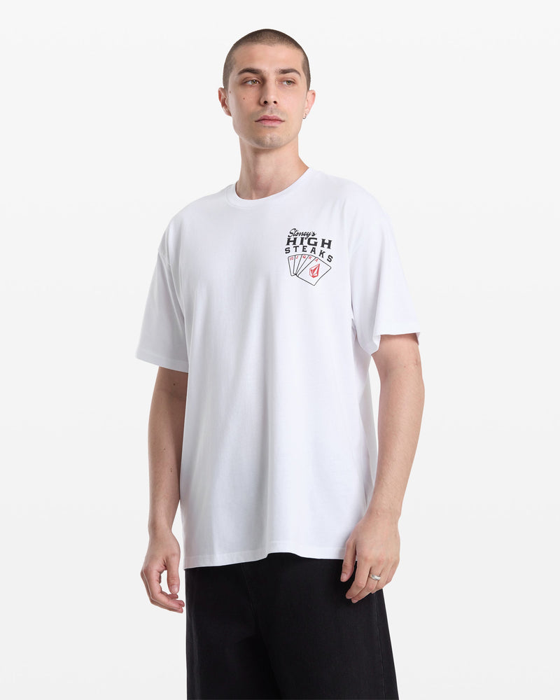 MEN'S HIGH STEAKS SHORT SLEEVE TEE - Image 5