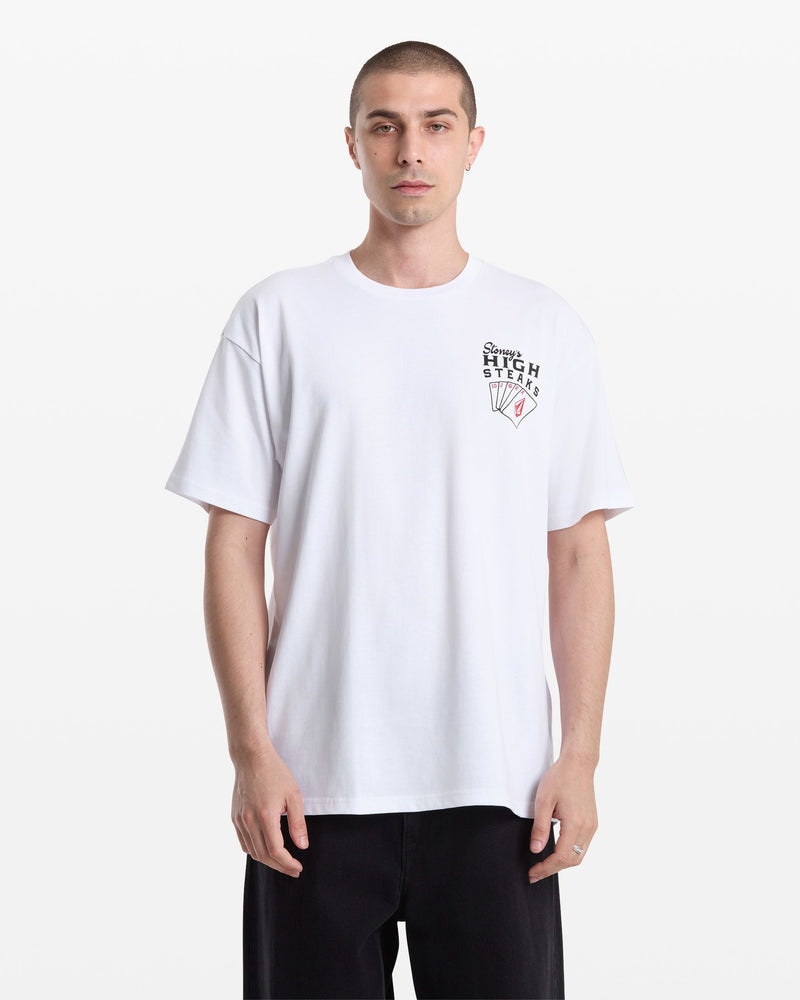 MEN'S HIGH STEAKS SHORT SLEEVE TEE