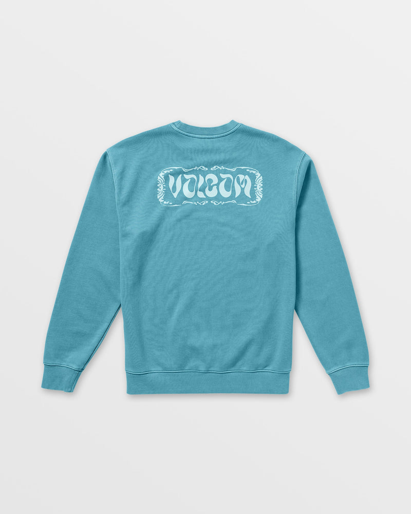 MEN'S TERRY STONED CREW SWEATSHIRT - Image 6