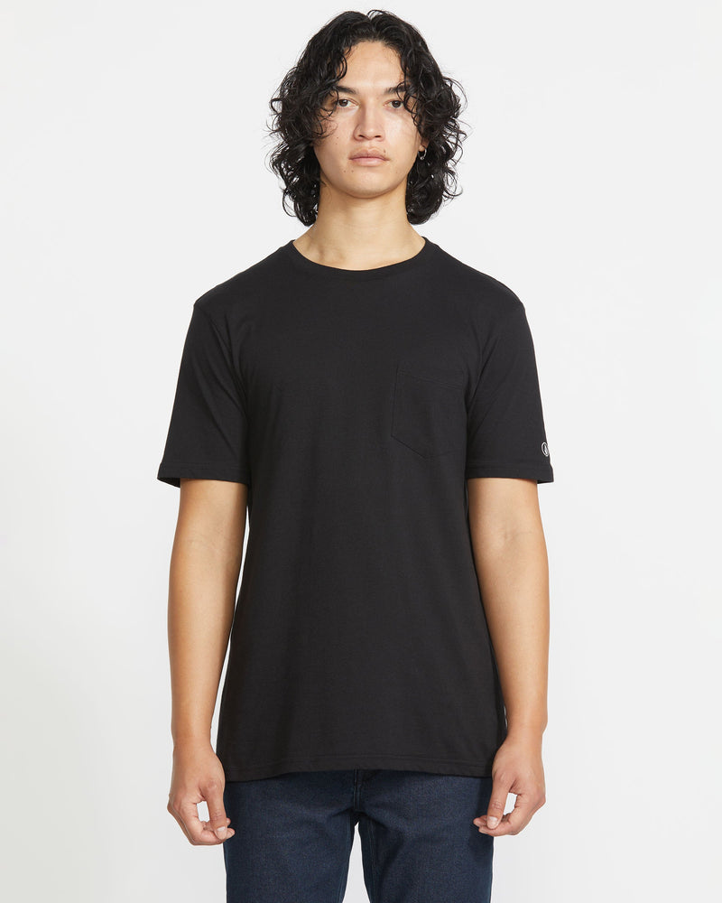 MEN'S SOLID SHORT SLEEVE POCKET TEE