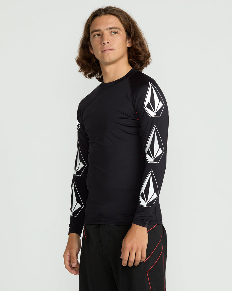 MEN'S SURF VITALS J ROBINSON TGHT LONG SLEEVE RASHGUARD - Image 9