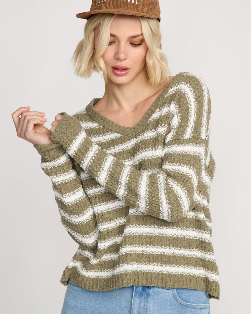 WOMEN'S SAND GROUPIE SWEATER - Image 5