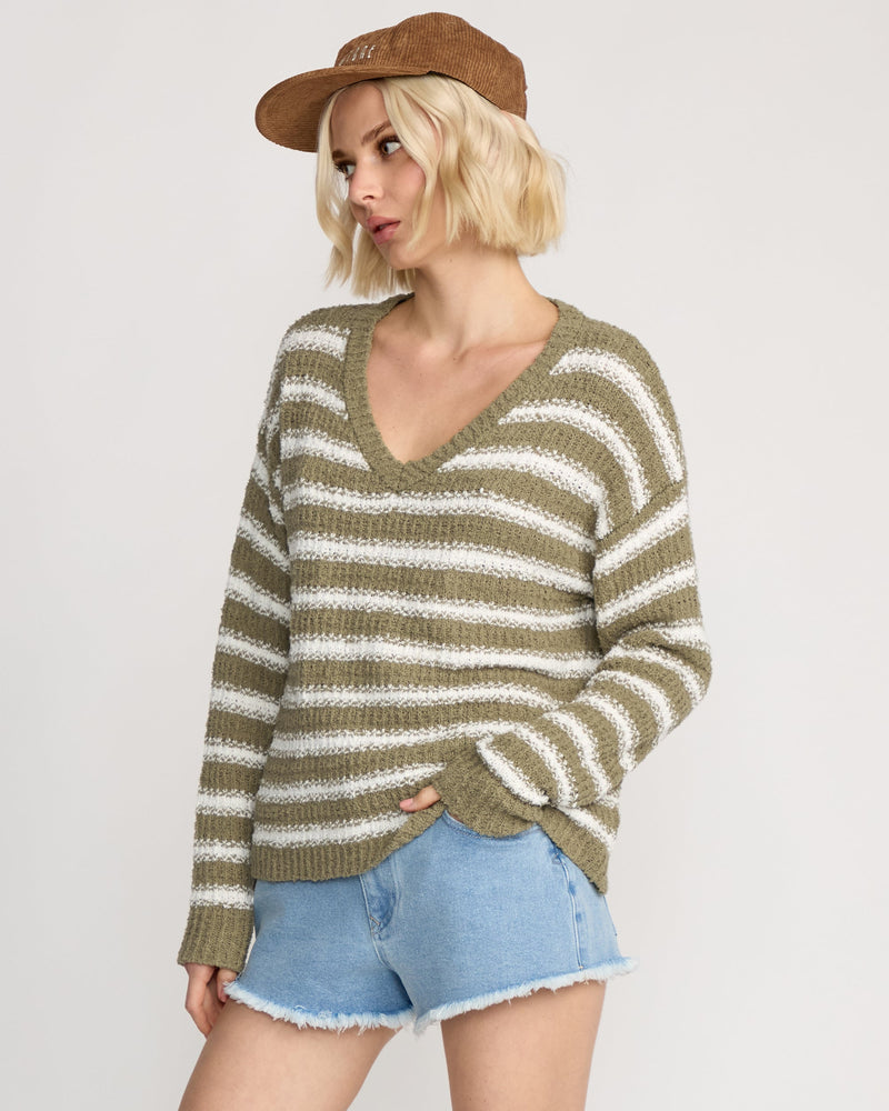 WOMEN'S SAND GROUPIE SWEATER