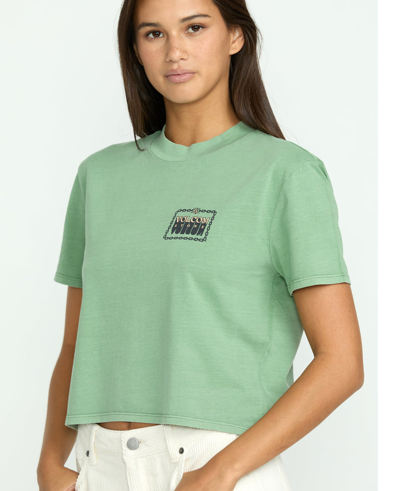 WOMEN'S DIAL CROP TEE - Image 10