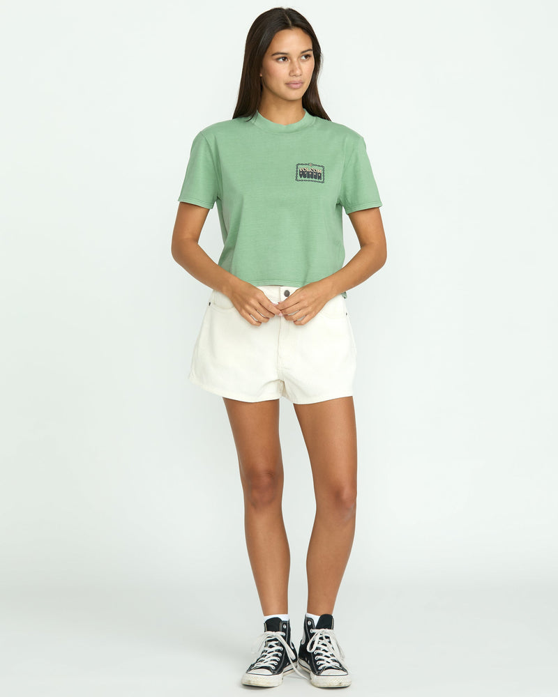 WOMEN'S DIAL CROP TEE - Image 9