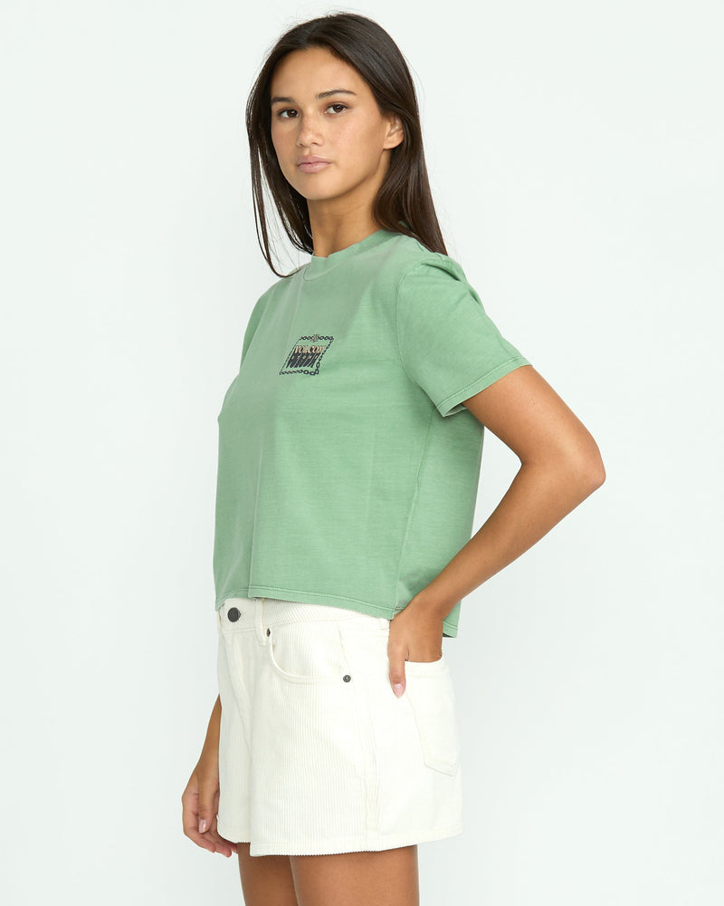 WOMEN'S DIAL CROP TEE - Image 8