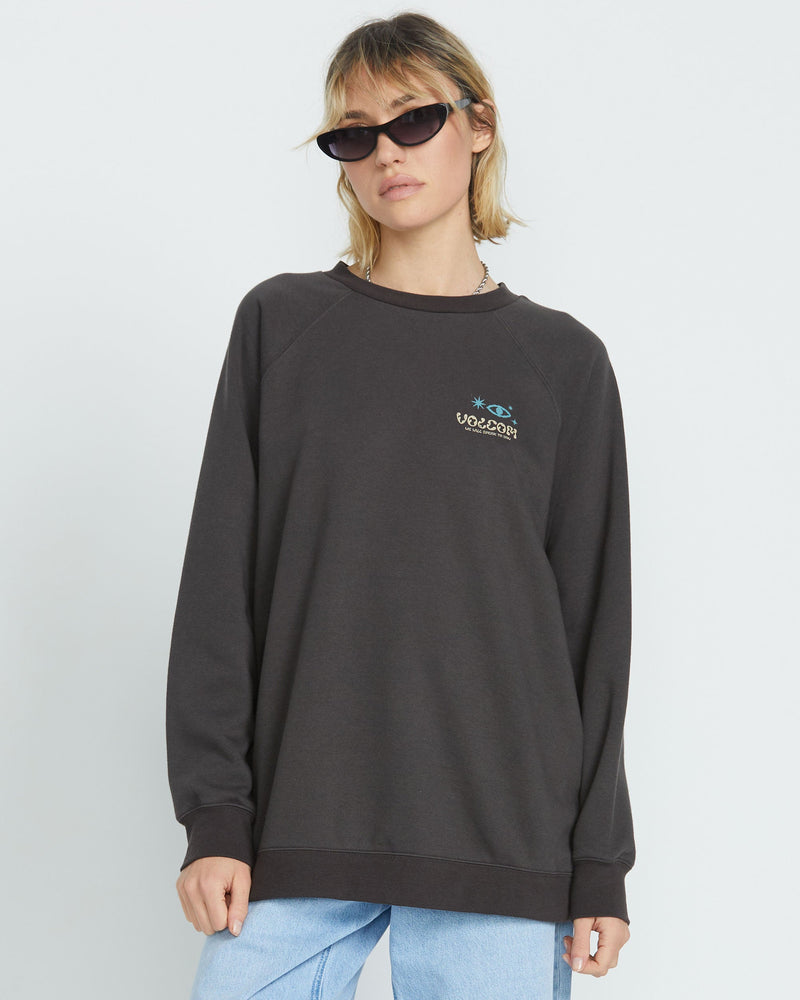 WOMEN'S FEATURED ARTIST F RYGALSKI BOYFRIEND CREW