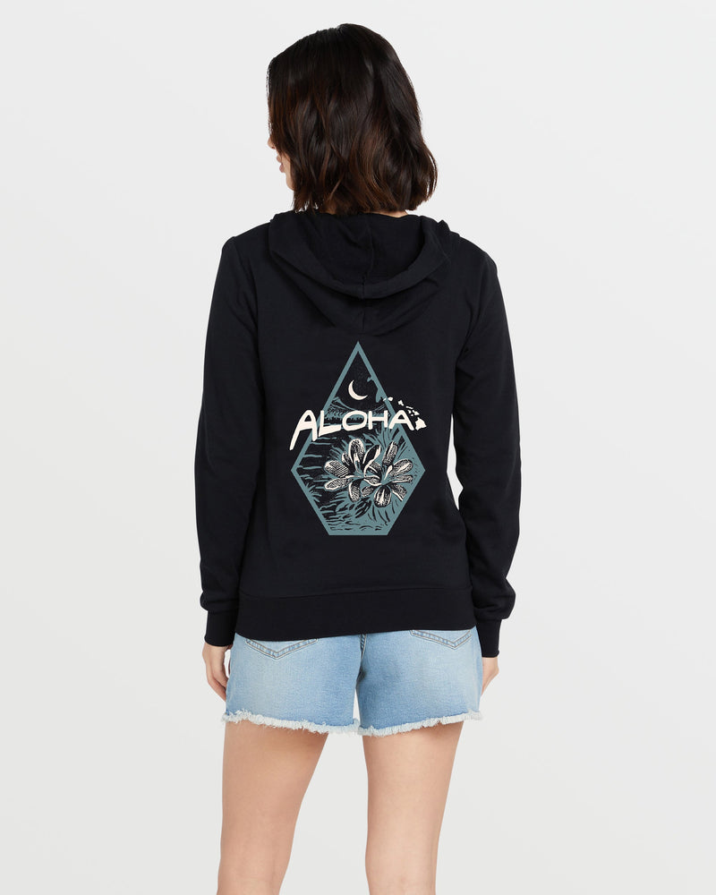 WOMEN'S VOLCOM SEALED HOODIE - Image 2